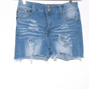 Blue Republic Distressed Denim , Jean Shorts,